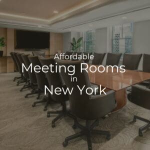 Affordable meeting rooms in New York at Rockefeller Center