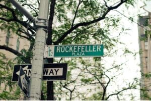 Office space in Rockefeller Plaza
