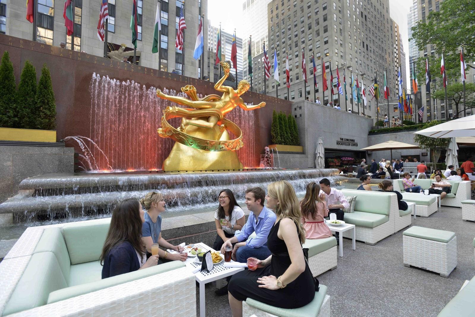 Activities in Rockefeller Center