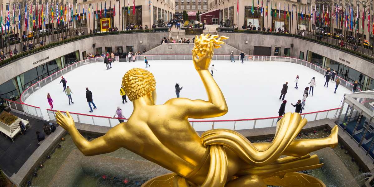 Ice Skating at Rockefeller Center