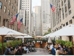 Restaurants in Rockefeller Center