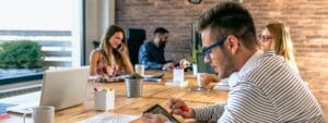 Hybrid work - coworking in Rockefeller Center