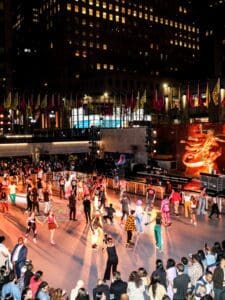 Ice Skating at Rockefeller Center for Workspace