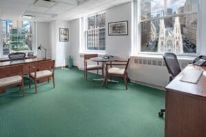 Private office space by the day in NYC at Rockefeller Center - Team Room