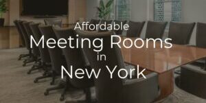 Affordable meeting rooms in New York at Rockefeller Center